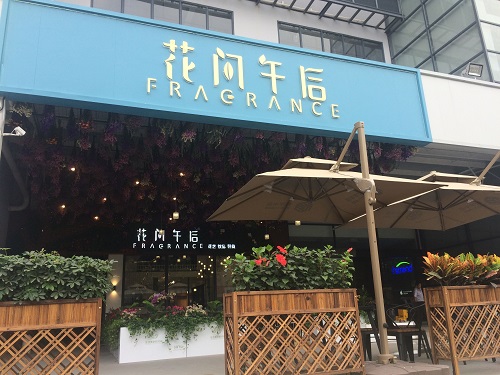 花间午后花主题轻食餐厅项目